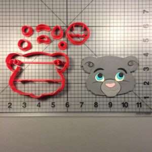 Panther Cute 100 Cookie Cutter Set