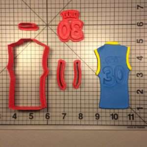 Steph Curry Jersey 100 Cookie Cutter Set