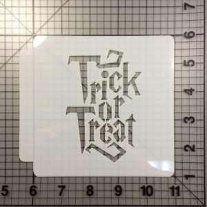 Trick or Treat Stencil 100