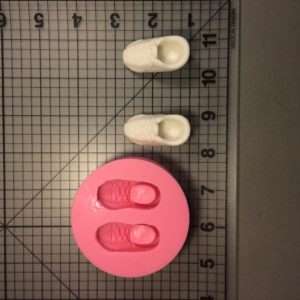 Baby Shoe 647 Silicone Mold (1)