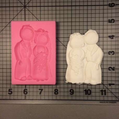 Bride and Groom 238 Silicone Mold (1)