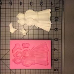 Bride and Groom 578 Silicone Mold (1)