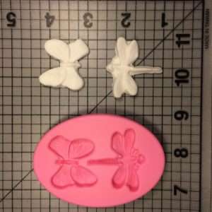Butterfly and Dragonfly 542 Silicone Mold (1)