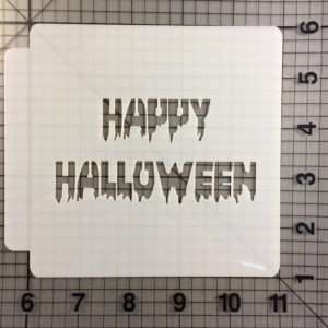 Happy Halloween Stencil 102