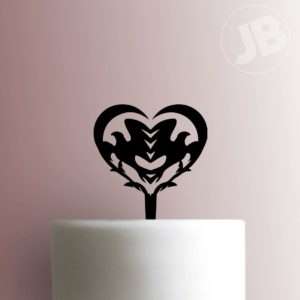 Game of Thrones- Arryn Heart Cake Topper 100