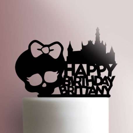 Custom Monster High Happy Birthday Cake Topper 100