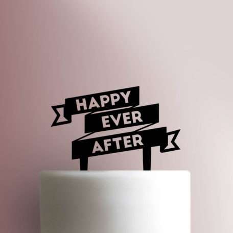 Happy Ever After Cake Topper 100