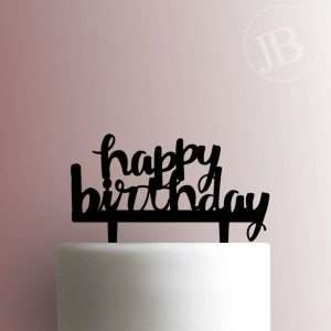 Happy Birthday 225-295 Cake Topper
