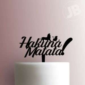 Lion King- Hakuna Matata Cake Topper 100