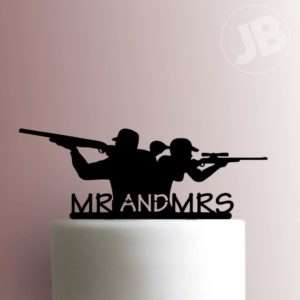Mr. and Mrs. Cake Topper 102