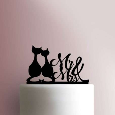Mr. and Mrs. Cake Topper 105