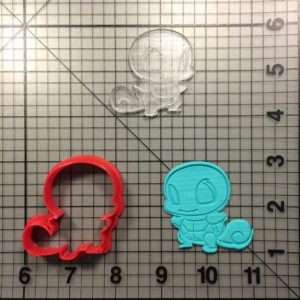 Squirtle 100 Cookie Cutter and Stamp (embossed 1)