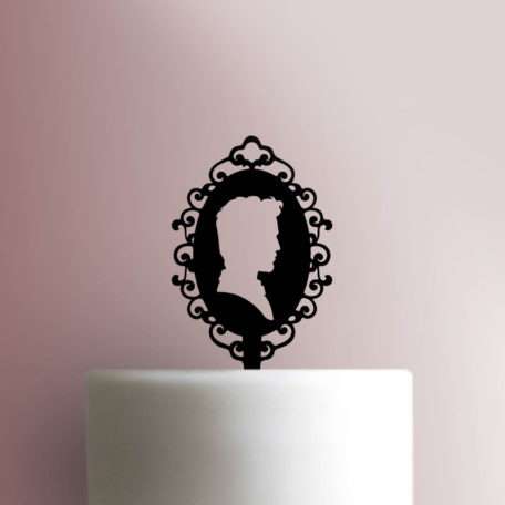 Wedding Groom Damask Cake Topper 101