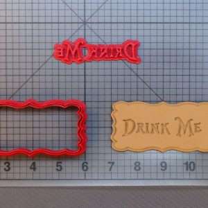 Alice In Wonderland - Drink Me 266-A136 Cookie Cutter and Stamp