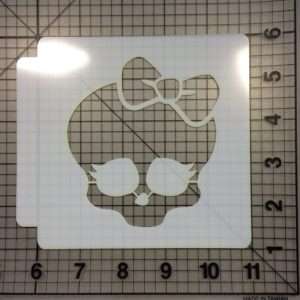 Monster High Logo Stencil 100