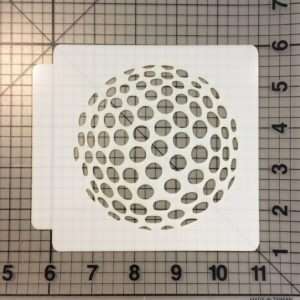 Golf Ball Stencil 100