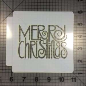 Merry Christmas 783-016 Stencil