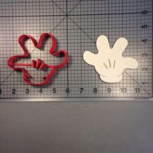 Mickey Mouse Glove 101 Cookie Cutter