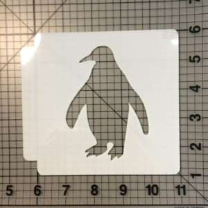 Penguin Stencil 100