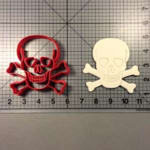 Skull and Crossbones 103 Cookie Cutter