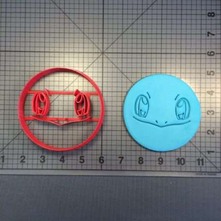 Pokemon - Squirtle Face 101 Cookie Cutter