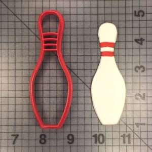 Bowling Pin 101 Cookie Cutter