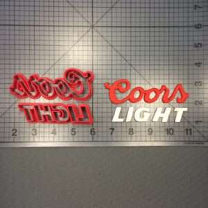 Coors Light 100 Cookie Cutter Set