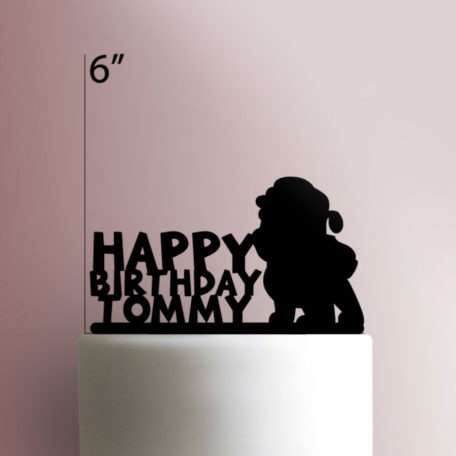 Custom Rubble Happy Birthday Cake Topper 100