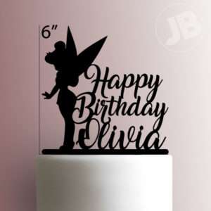 Custom Tinkerbell Happy Birthday Cake Topper 100