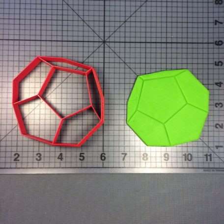 Dodecahedron 100 Cookie Cutter