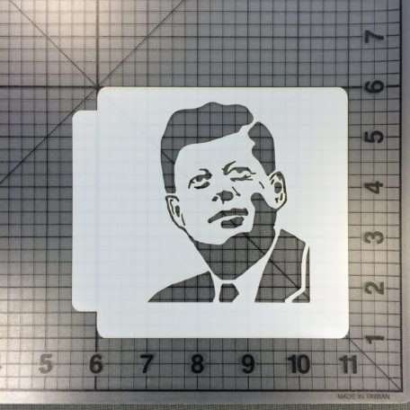 John F. Kennedy Stencil 100