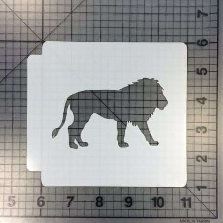 Lion Stencil 102