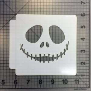 Nightmare Before Christmas - Jack Face 100 Stencil