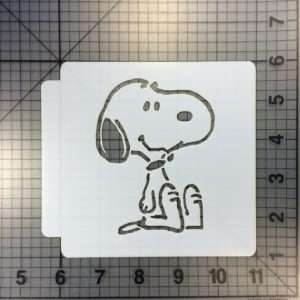 Peanuts - Snoopy Stencil 100