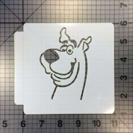Scooby Doo Stencil 100