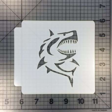 Shark Stencil 102