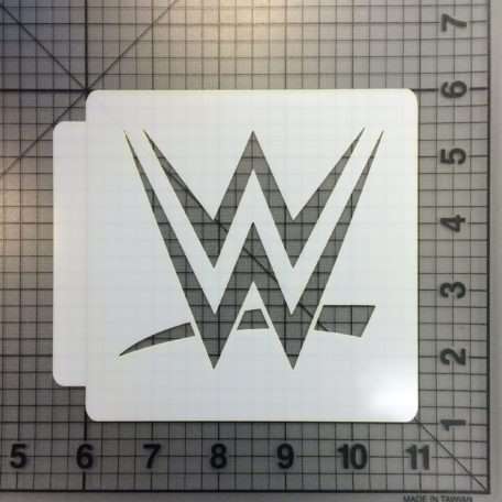 WWE Logo 100 Stencil | JB Cookie Cutters