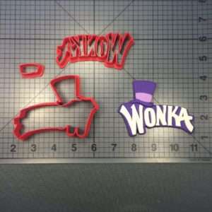 Wonka Logo 100 Cookie Cutter Set