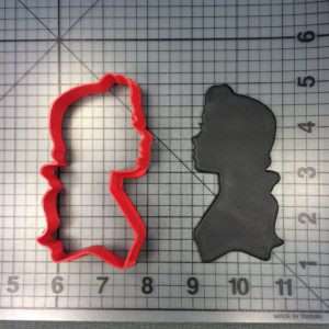 Beauty and the Beast- Belle 100 Cookie Cutter (Cartoon Character 410 Cookie Cutter)