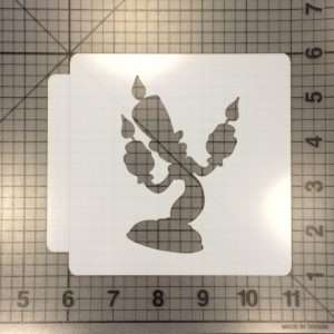 Beauty and the Beast Stencil 102 (Cartoon Character Stencil 150)