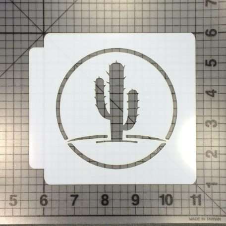 Cactus Stencil 100