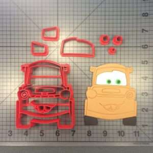 Cars- Tow Mater 100 Cookie Cutter Set (Cartoon Character 411 Cookie Cutter Set)