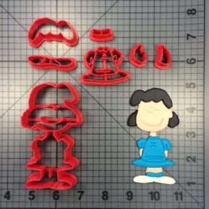 Charlie Brown- Lucy 100 Cookie Cutter Set (Cartoon Character 421 Cookie Cutter Set)
