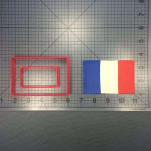 French Flag 100 Cookie Cutter Set