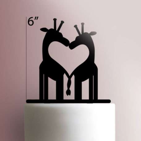 Giraffe Couple Cake Topper 101