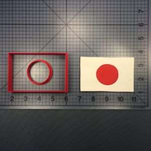 Japanese Flag 100 Cookie Cutter Set