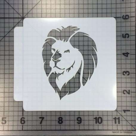 Lion Stencil 103