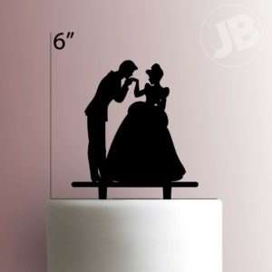 Cinderella and Prince Charming Cake Topper 100