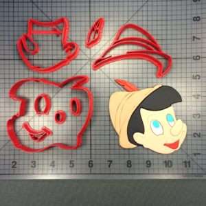 Pinocchio 100 Cookie Cutter Set (Cartoon Character 417 Cookie Cutter Set)