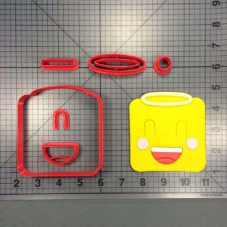Square Emoji 107 Cookie Cutter Set